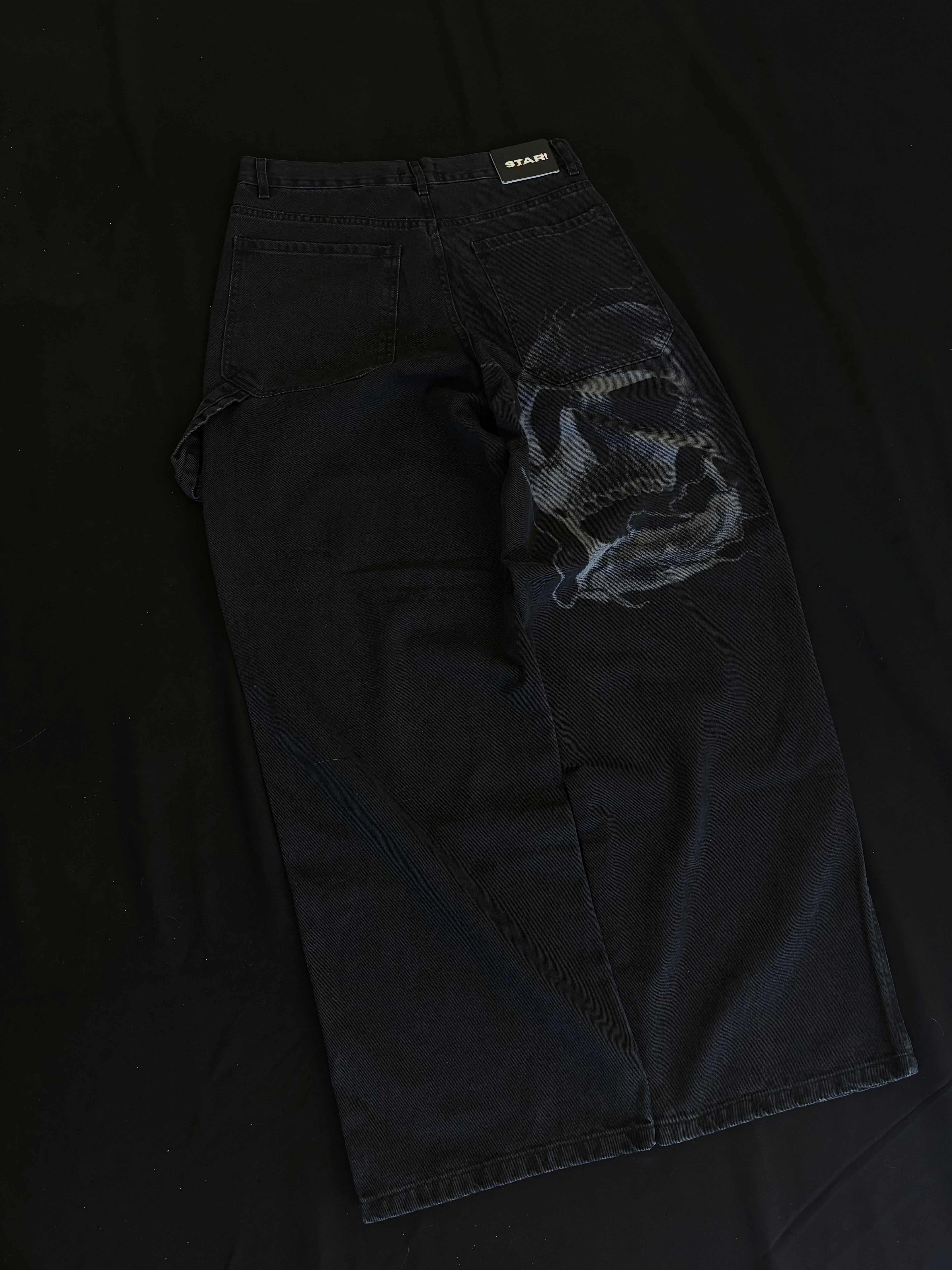 Jean Baggy Skull
